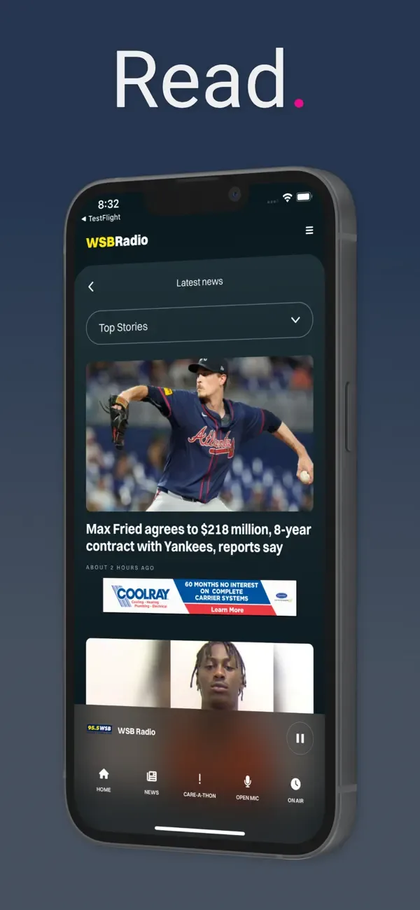 95.5 WSB screenshot 4