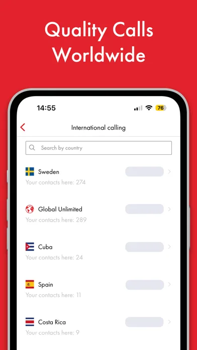 Rebtel: Top-ups And Calls screenshot 5