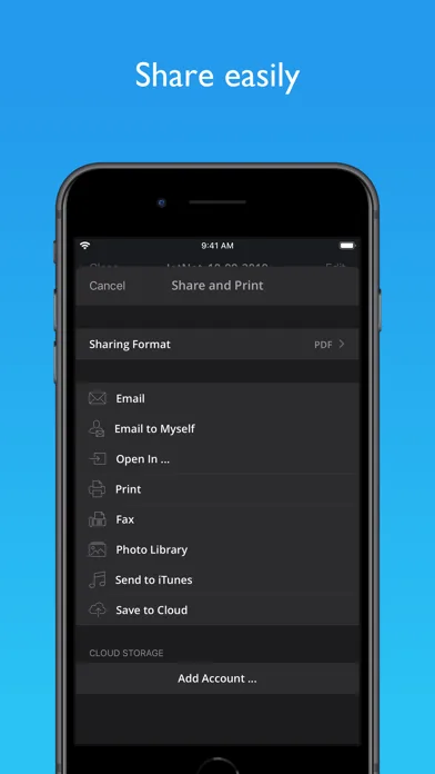 JotNot Scanner App screenshot 3