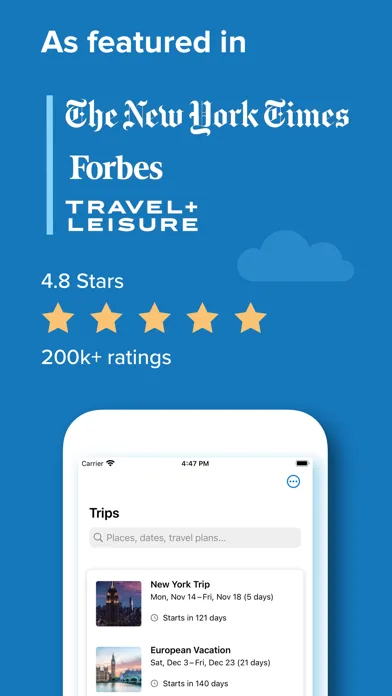 TripIt: Travel Planner screenshot 3