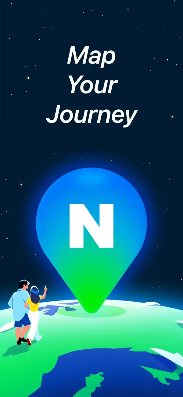 NAVER Maps, Navigation screenshot 1