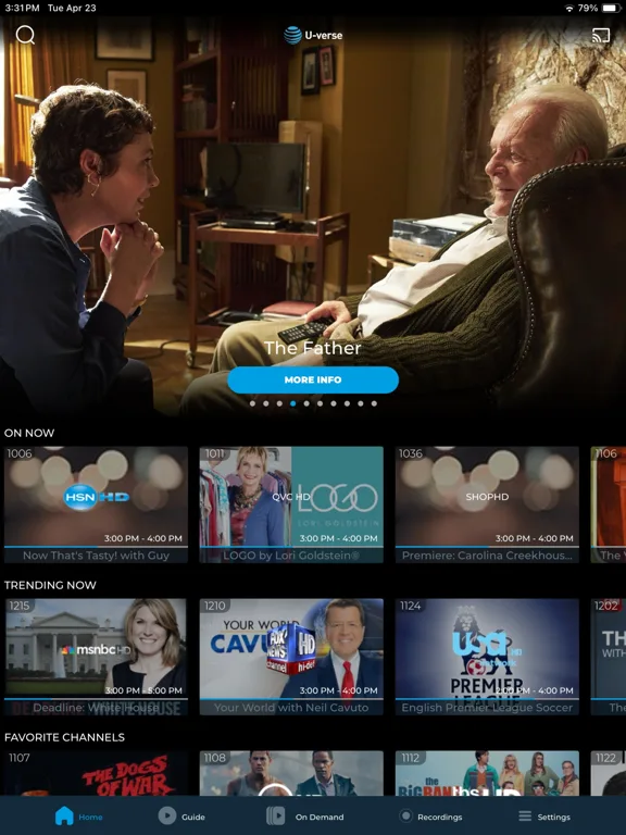U-verse screenshot 4
