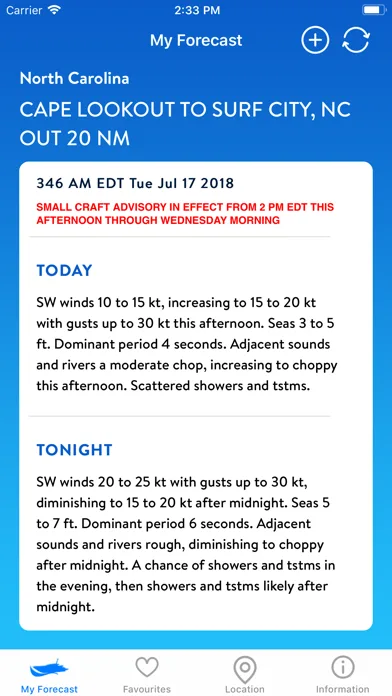 Boating Weather screenshot 3
