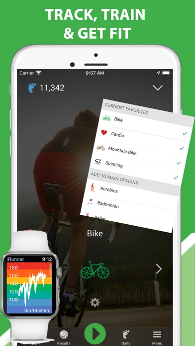 iCardio Workout Tracker screenshot 1