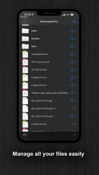 Documents Pro, Download & Edit screenshot 1
