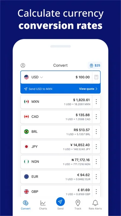 Xe Send Money & Currency screenshot 2