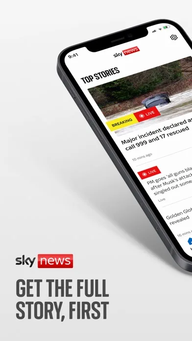 Sky News: Breaking, UK & World screenshot 1