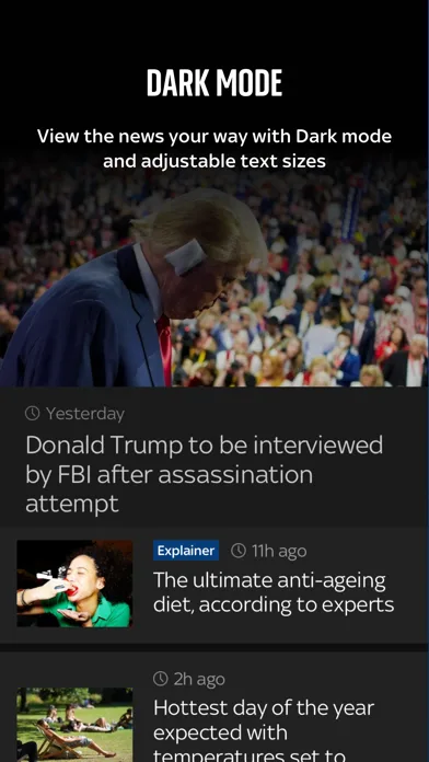 Sky News: Breaking, UK & World screenshot 4
