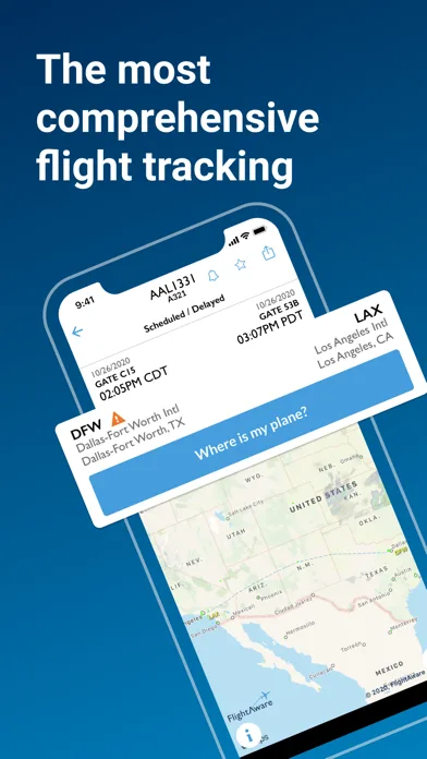 FlightAware Flight Tracker screenshot 1