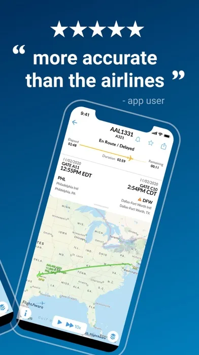 FlightAware Flight Tracker screenshot 2