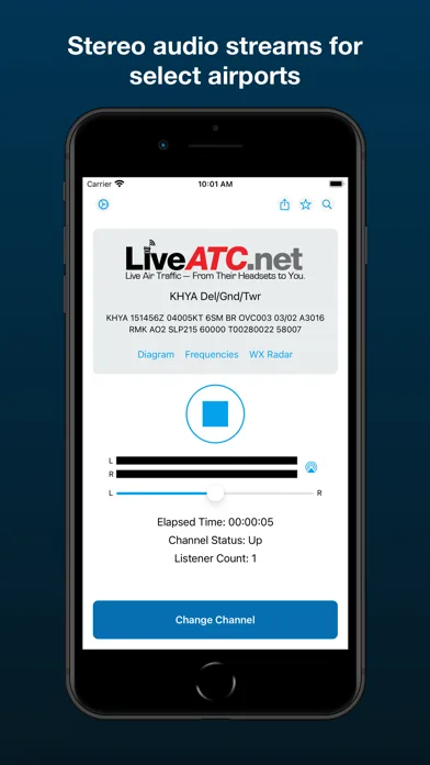 LiveATC Air Radio screenshot 2