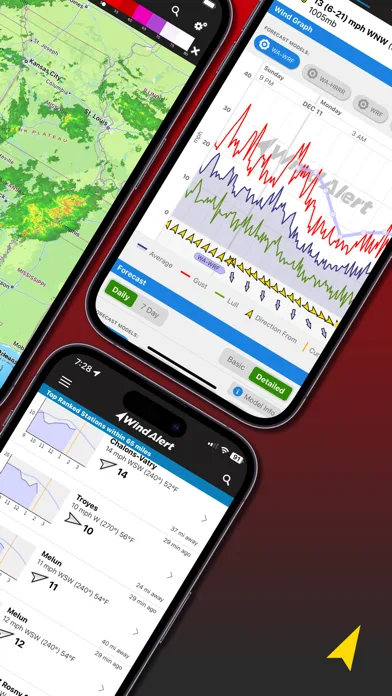 WindAlert: Wind & Weather Map screenshot 2
