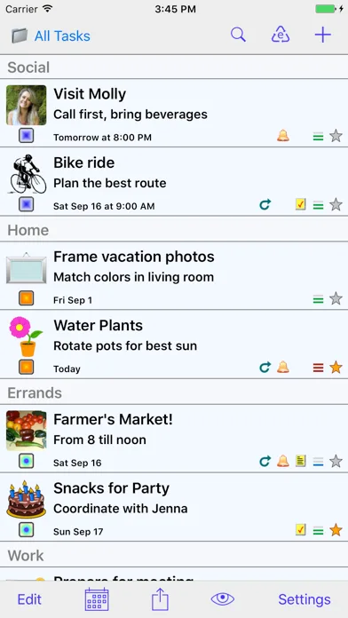 Errands To-Do List screenshot 1