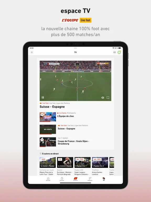 L’EQUIPE - live, sport, tv screenshot 3