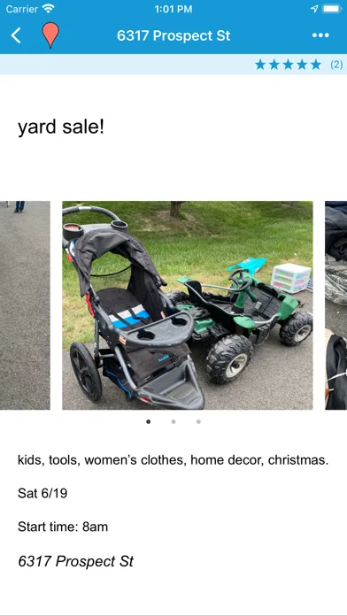Yard Sale Treasure Map screenshot 2