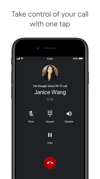 Google Voice screenshot 2