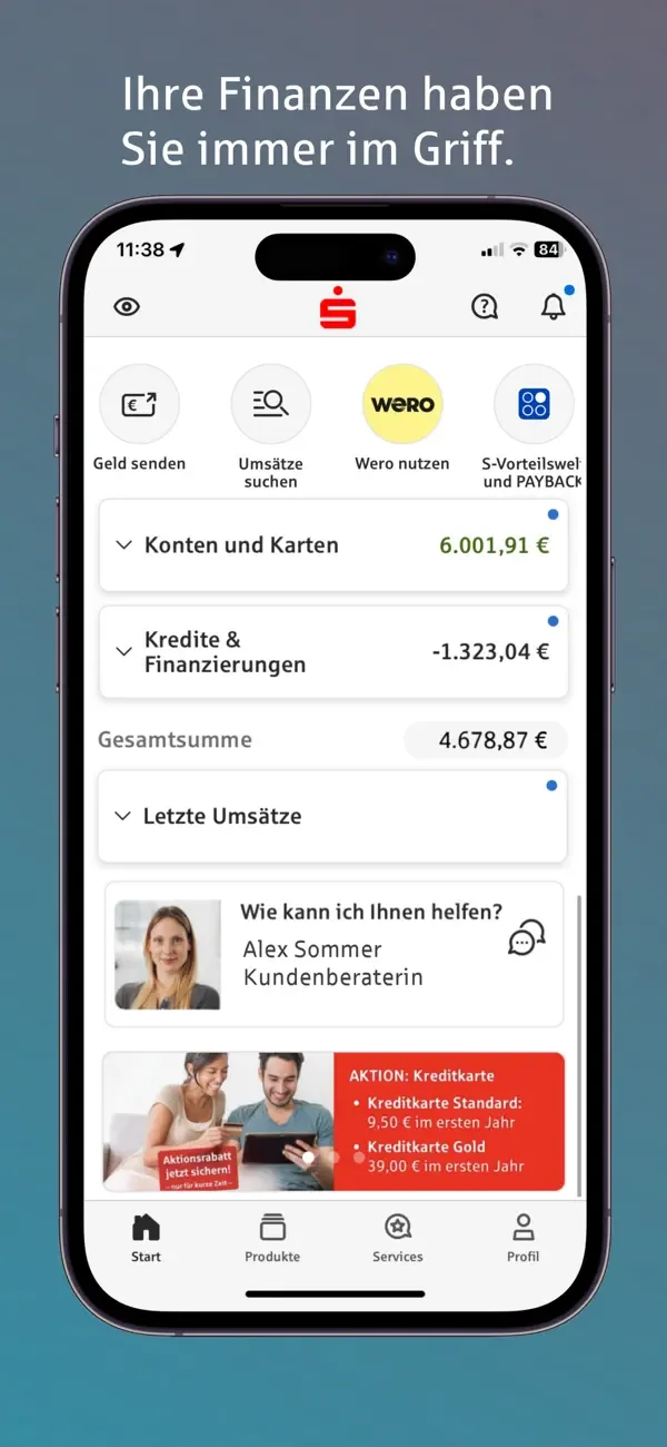Sparkasse  Ihre mobile Filiale screenshot 1