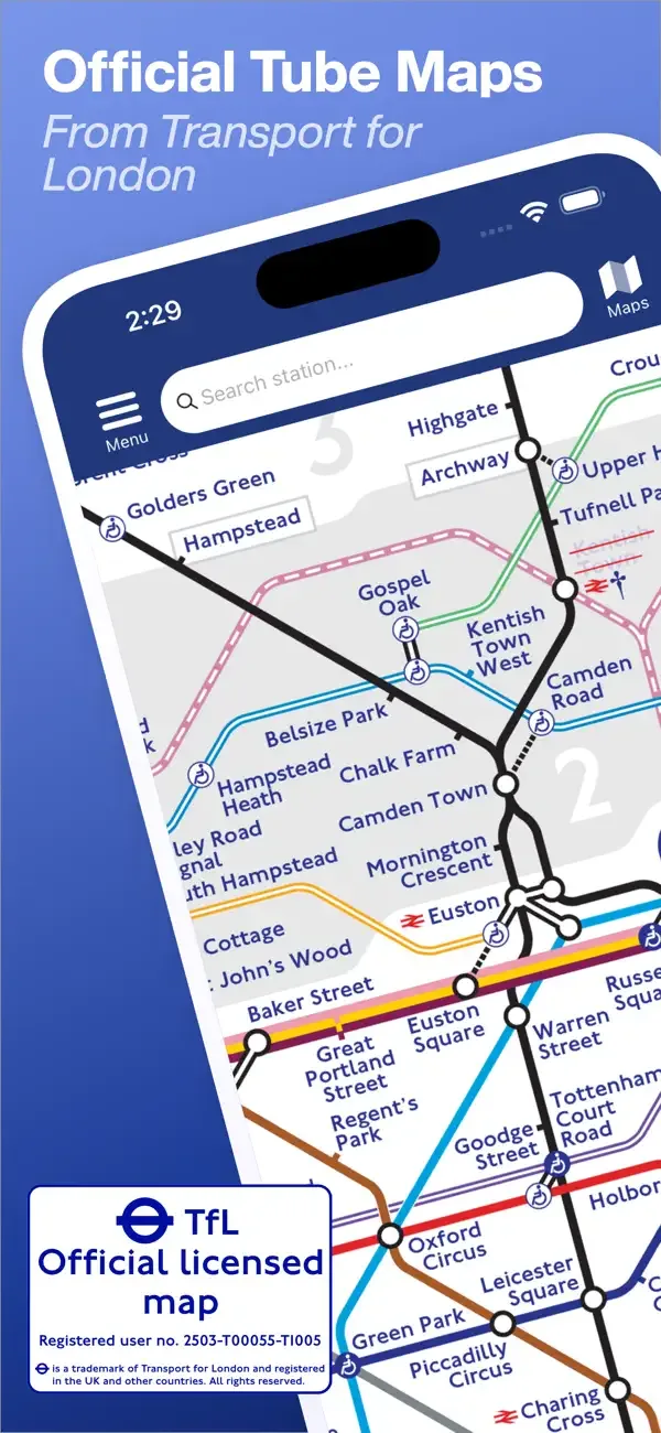 Tube Map - London Underground screenshot 1