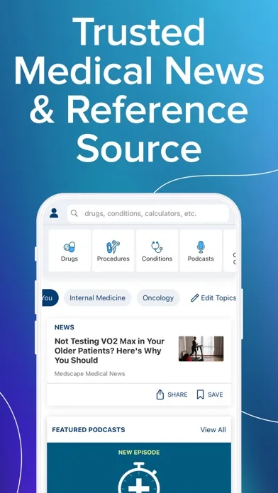 Medscape screenshot 1