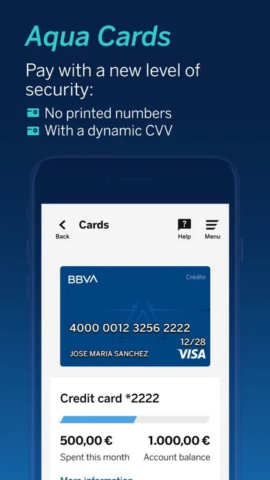 BBVA Spain | Online banking screenshot 3