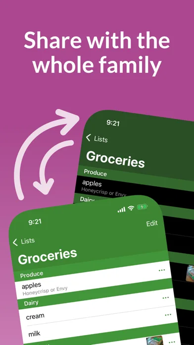 Our Groceries Shopping List screenshot 2