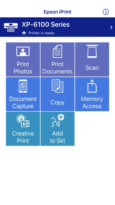 Epson iPrint screenshot 1