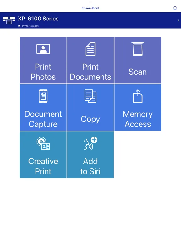 Epson iPrint screenshot 5