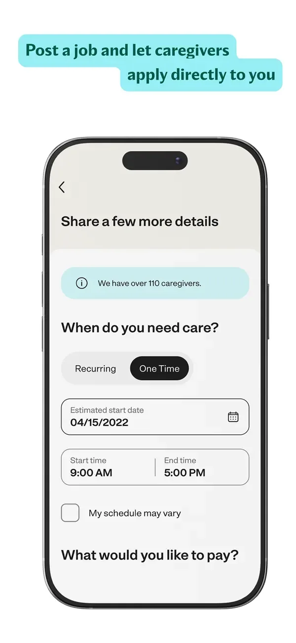 Care.com: Hire Caregivers screenshot 2