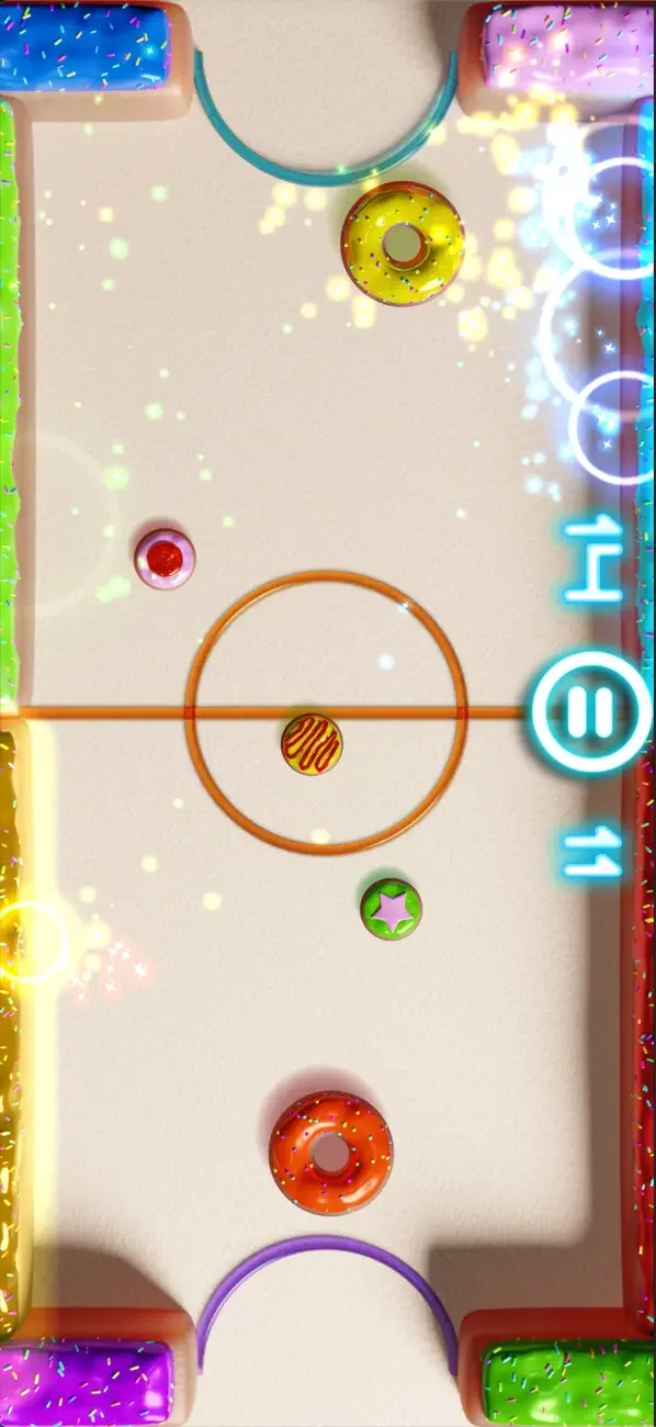 Glow Hockey 2 screenshot 4