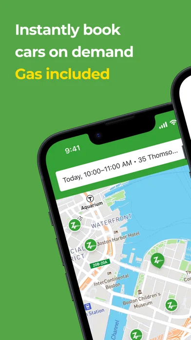Zipcar: cars on-demand screenshot 1