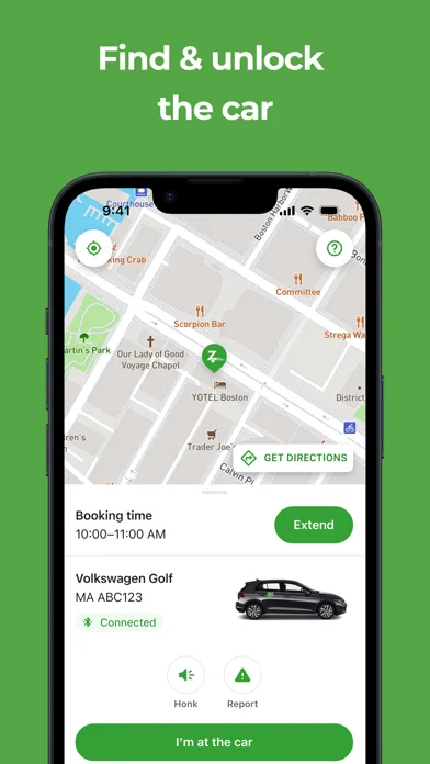 Zipcar: cars on-demand screenshot 3