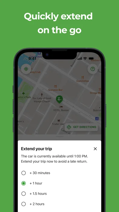 Zipcar: cars on-demand screenshot 4