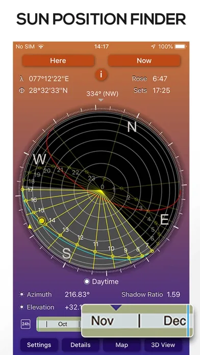 Sun Seeker - Sunlight Tracker screenshot 2