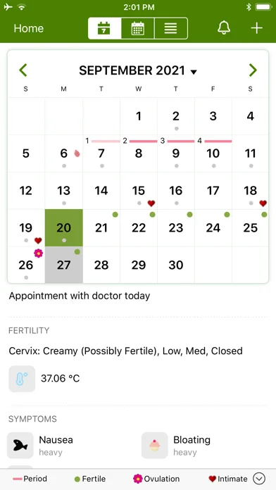 Period Tracker by GP Apps screenshot 3