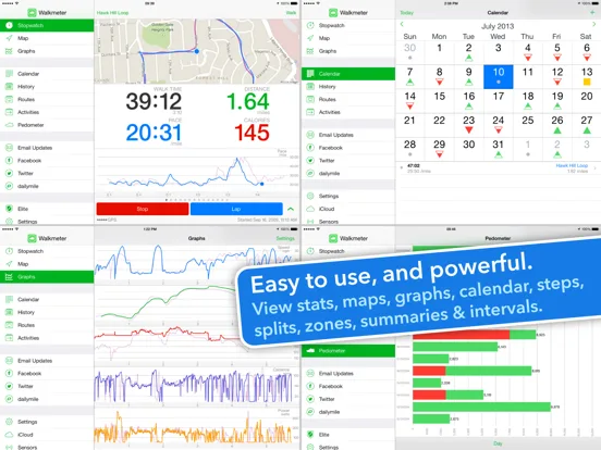 Walkmeter Walking & Hiking GPS screenshot 3