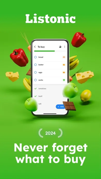 Grocery List - Listonic screenshot 1