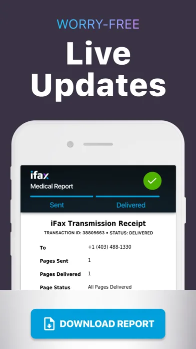 iFax App Send Fax From iPhone screenshot 5