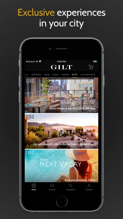 Gilt - Shop Designer Sales screenshot 5