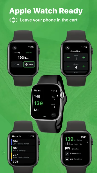 SwingU: Golf GPS Range Finder screenshot 2