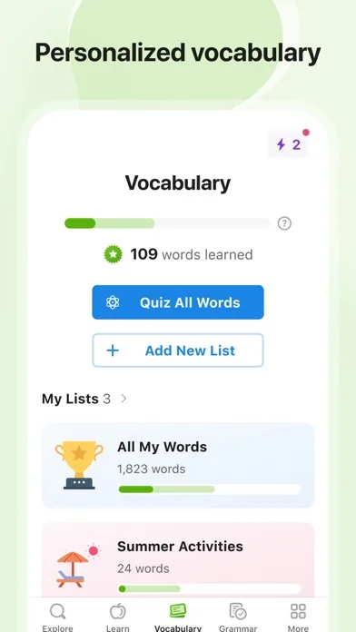 SpanishDictionary.com Learning screenshot 5