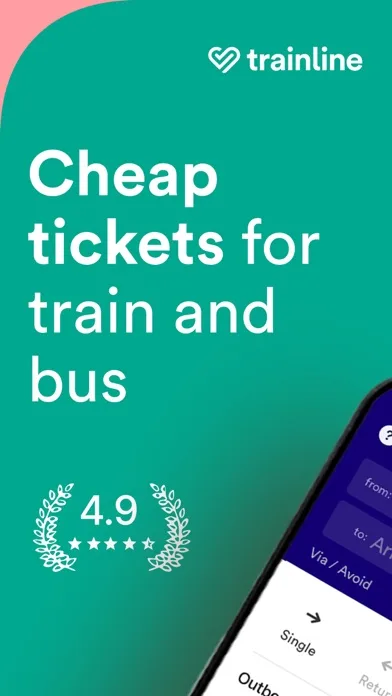 Trainline: Cheap Train Tickets screenshot 1