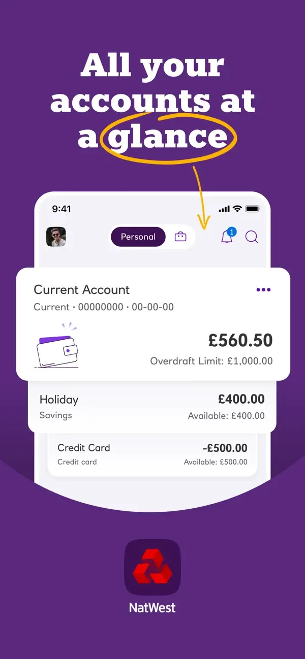 NatWest Mobile Banking screenshot 1