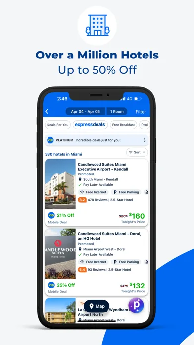 Priceline - Hotel, Car, Flight screenshot 1