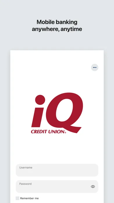 iQmobile Banking screenshot 1