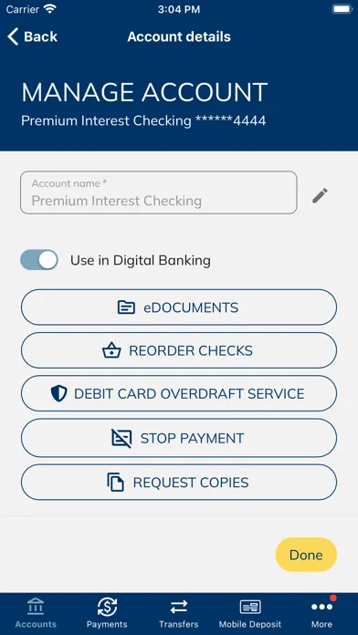 Amegy Mobile Banking screenshot 2