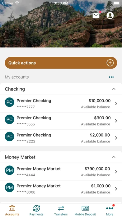 NB|AZ Mobile Banking screenshot 1