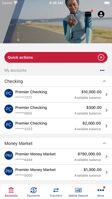 Vectra Mobile Banking screenshot 1
