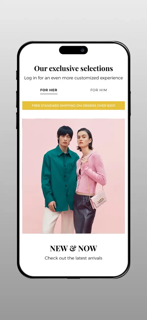 YOOX screenshot 2