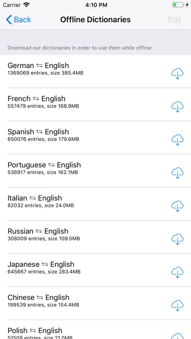 Dictionary Linguee screenshot 5