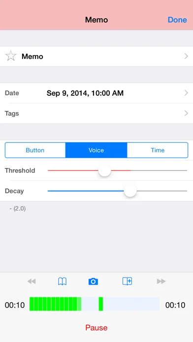 Audio Memos screenshot 2